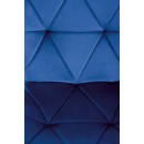 Стул HALMAR K453 темно-синий/черный